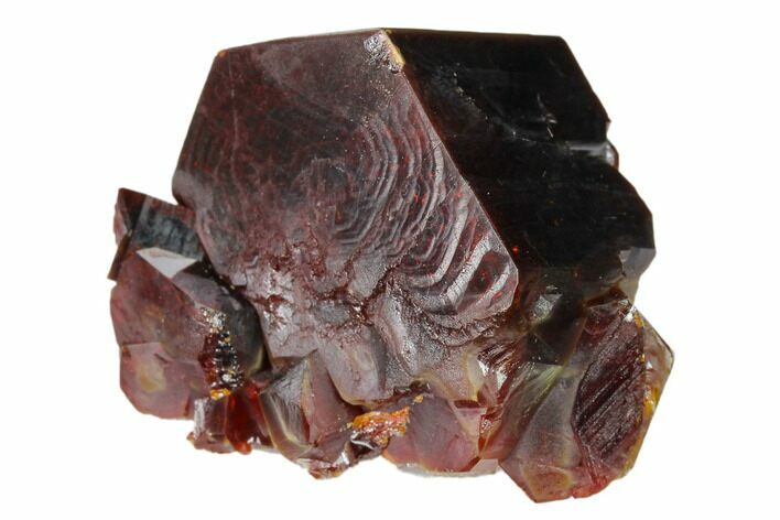 Huge, Deep Red Vanadinite Crystals #132677